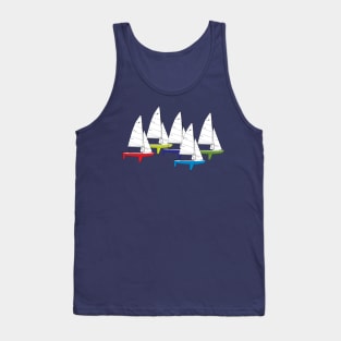 Snipe One-Design Sailboats Racing Tank Top